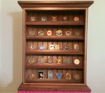 Custom, handcrafted display cases and cabinets