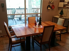 Custom designed, handcrafted window seats, banquettes, rockers