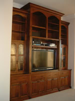 Custom, one-of-a-kind, entertainment and media furniture