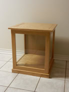 Custom, handcrafted display cases and cabinets