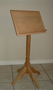 Custom, handcrafted music stands