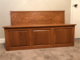 Unique custom projects, heirloom furniture, cabinets