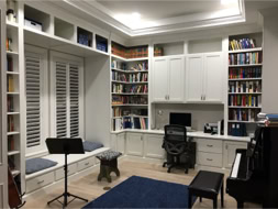 Home and Office computer furniture, bookshelves