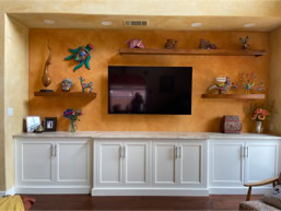 Custom, one-of-a-kind, entertainment and media furniture