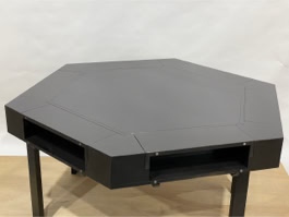 Custom designed, handcrafted window seats, banquettes, rockers, gaming tables