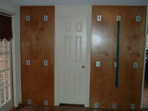 Custom Yoga wall for your home Yoga workouts 