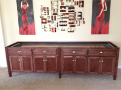 Custom, handcrafted display cases and cabinets