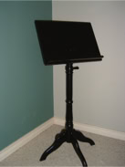 Custom, handcrafted music stands